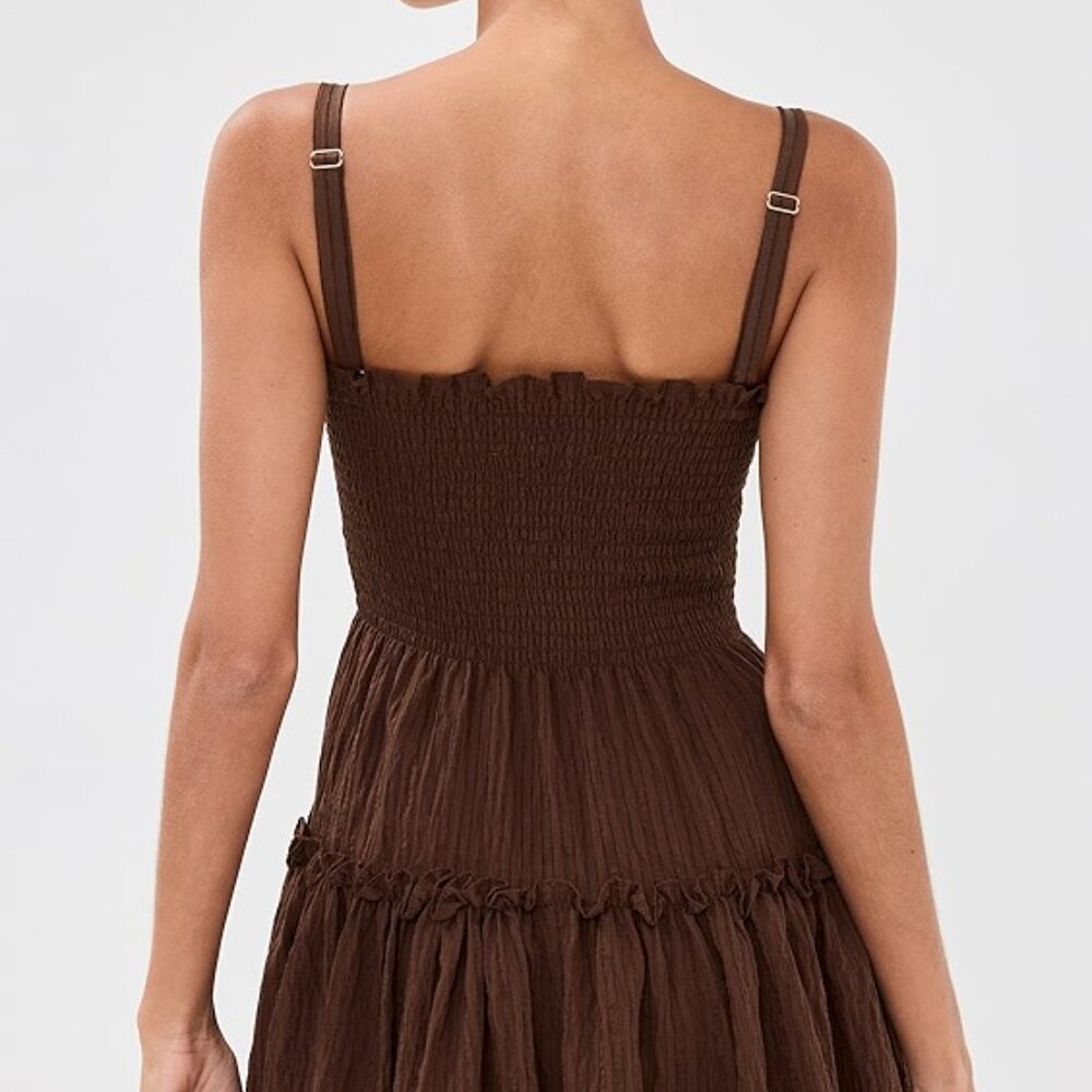 Hill House Home Seraphina Mini Organza Seersucker Dress - Picture 2 of 6